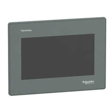 HMIGXU3500 Product picture Schneider Electric 7 inch wide screen, Basic model, 1 serial port, embedded RTC HMIGXU3500